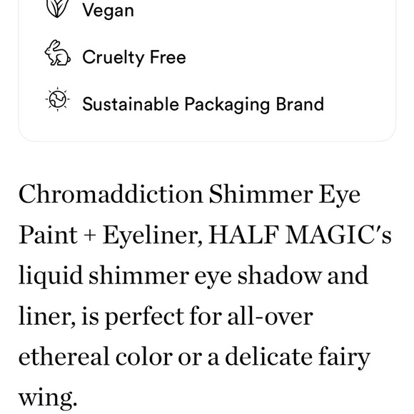 Chromaddiction Shimmer Eye Paint and Eyeliner - Picture 4 of 5